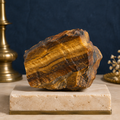 Raw Tiger Eye with Pooja Initiation
