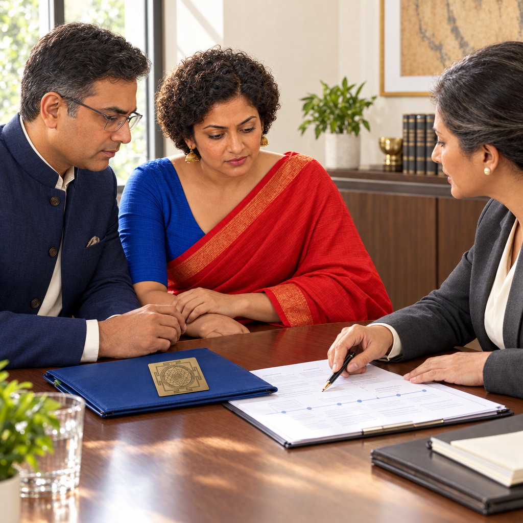 Personalised Legal Disputes Yantra Card